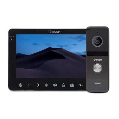 Комплект відеодомофон та панель виклику BCOM BD-780FHD HD Kit 7'' з пам'яттю запис по руху Full HD панель виклику Black (27617)