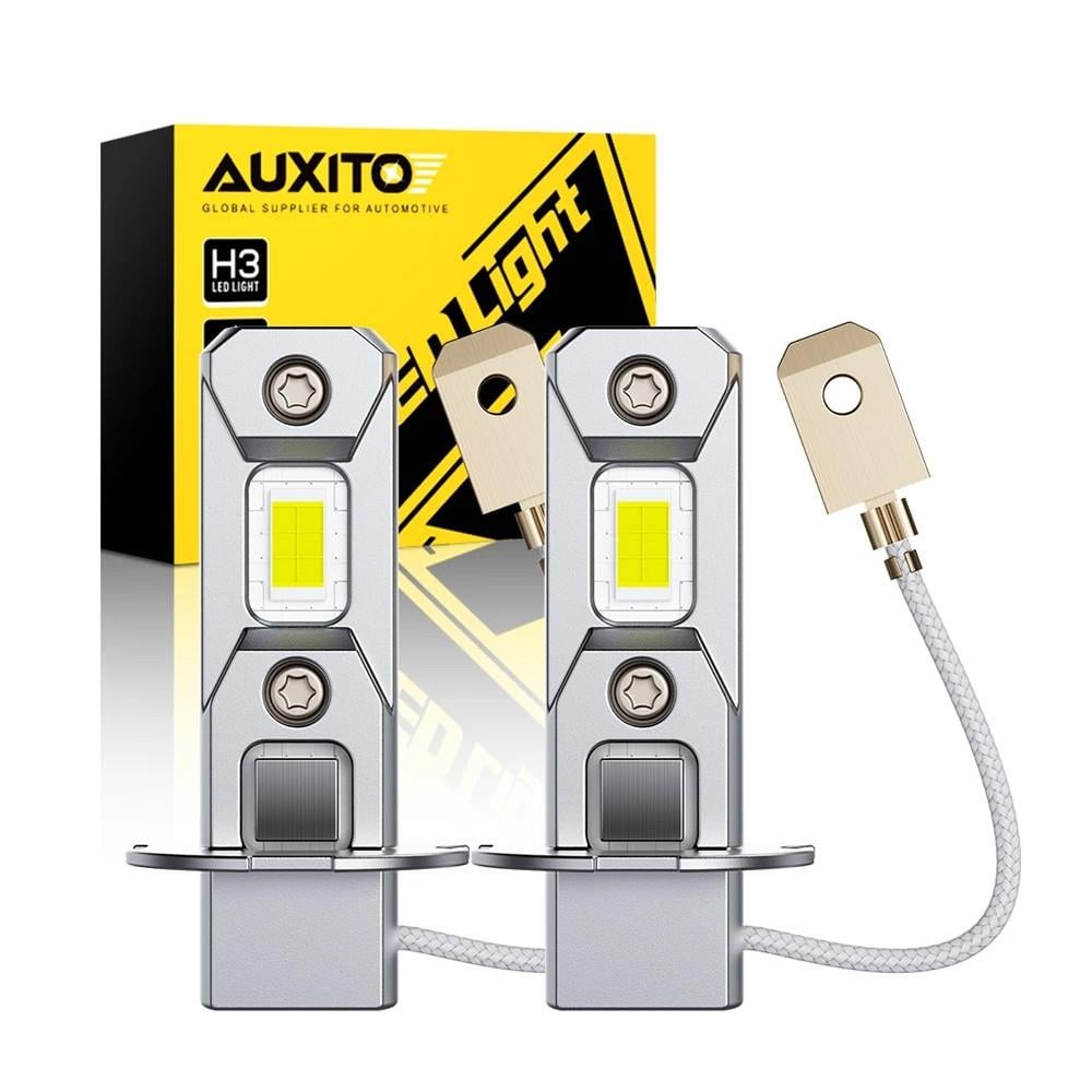 Автомобильные лампы LED H3 Auxito Canbus 60W 9000Lm 6500K 2 шт.