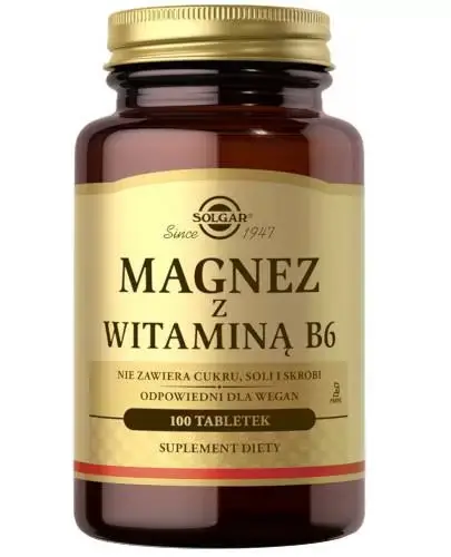Магній з вітаміном В6 Solgar 100 табл. (19512674) - фото 1