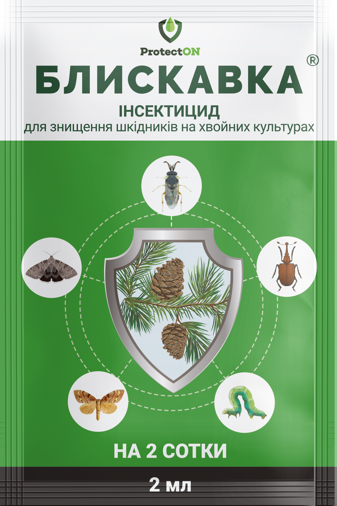 Інсектицид ProtectOn Блискавка 2 мл Інсектицид ProtectOn Блискавка 2 мл