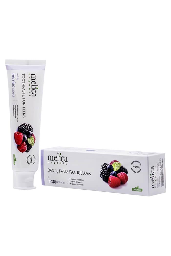 Зубна паста Melica Organic для підлітків Ягідний мікс 100 мл (4770416003624)