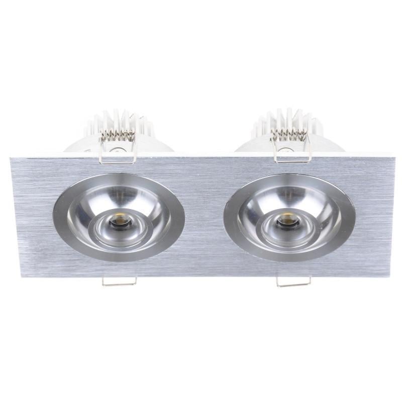 Светильник точечный LED-101/2x1W AL