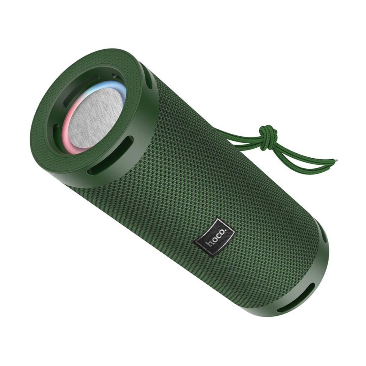 Портативная колонка HOCO HC9 с LED-подсветкой Dazzling Pulse Sports BT Speaker Bluetooth Dark Green (000062) - фото 2