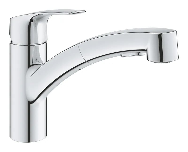 Змішувач для кухні Grohe Eurosmart New з висувним виливом (30305001)