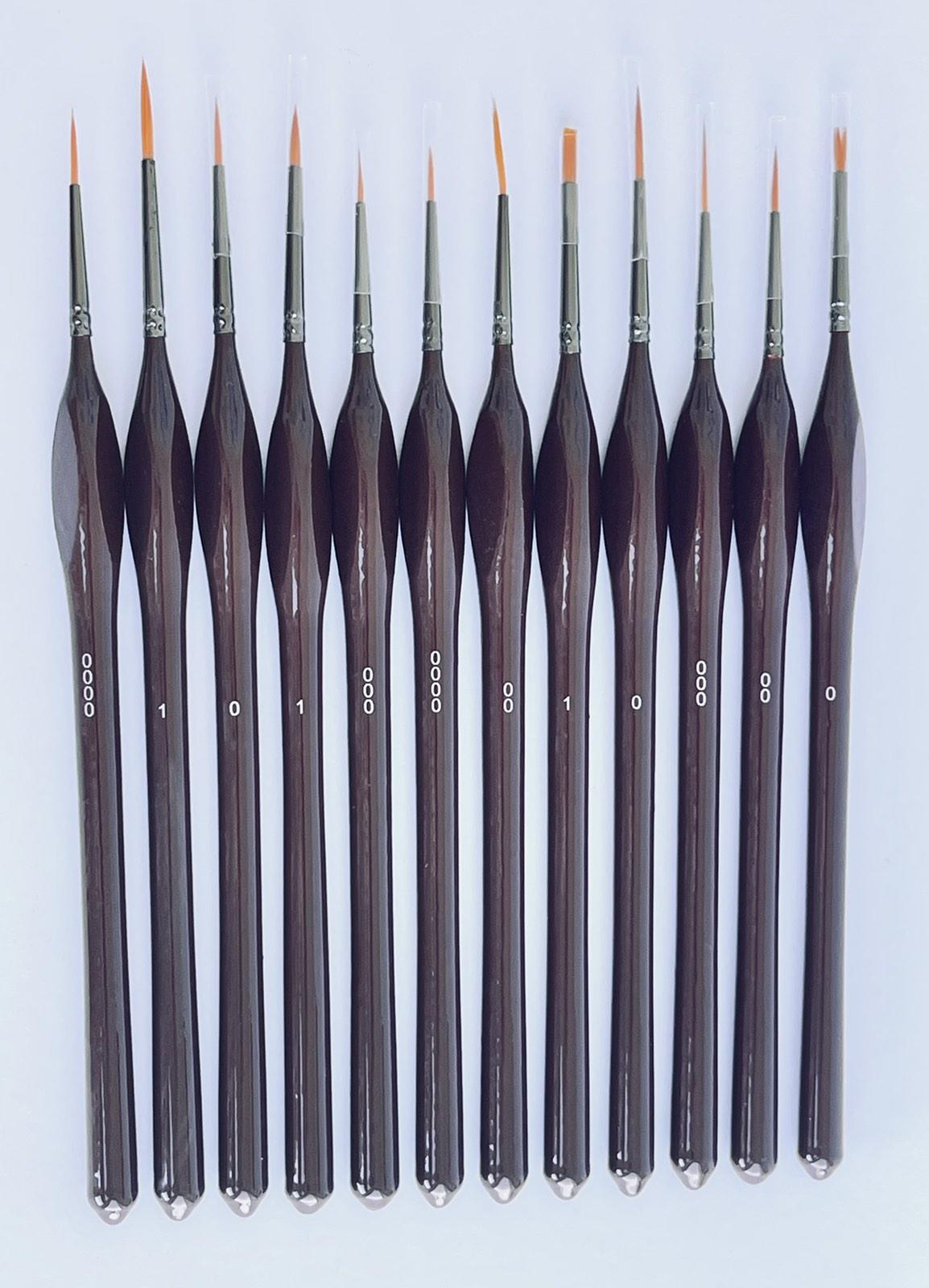 Кисточки для рисования набор кистей 12 шт элит Art Planet