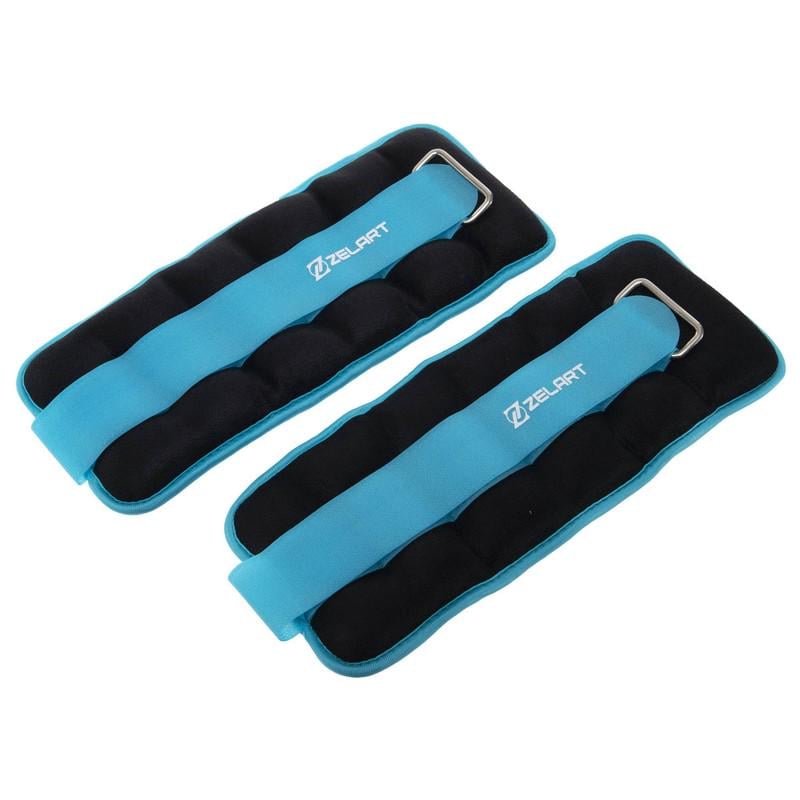 Обтяжувачі-манжети для рук та ніг Zelart Pro 2х1,5 кг Синій (FI-2502-3_Синий) - фото 2 Обтяжувачі-манжети для рук та ніг Zelart Pro 2х1,5 кг Синій (FI-2502-3_Синий) - фото 2