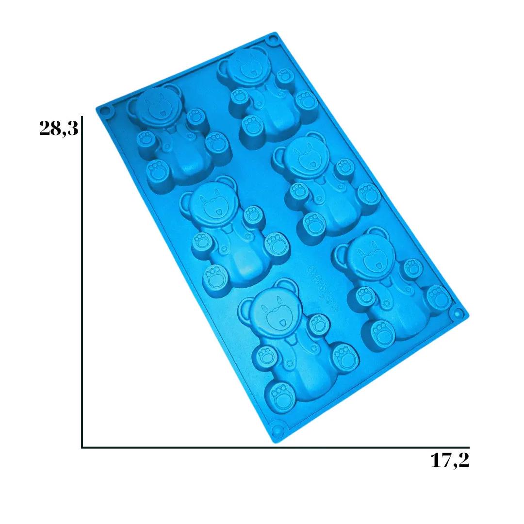 Форма силиконовая на планшете Profsil Барни 28,3х17,2 см Голубой (1851631906) - фото 2 Форма силиконовая на планшете Profsil Барни 28,3х17,2 см Голубой (1851631906) - фото 2