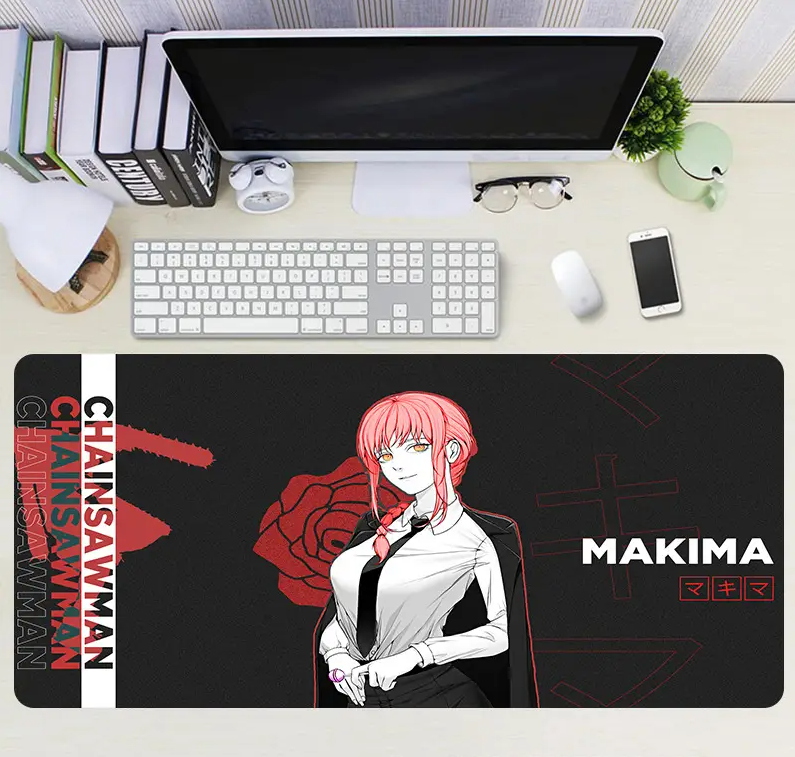 Коврик для мышки с принтом Аниме Chainsaw Man 800х300х3 мм (2209423918)