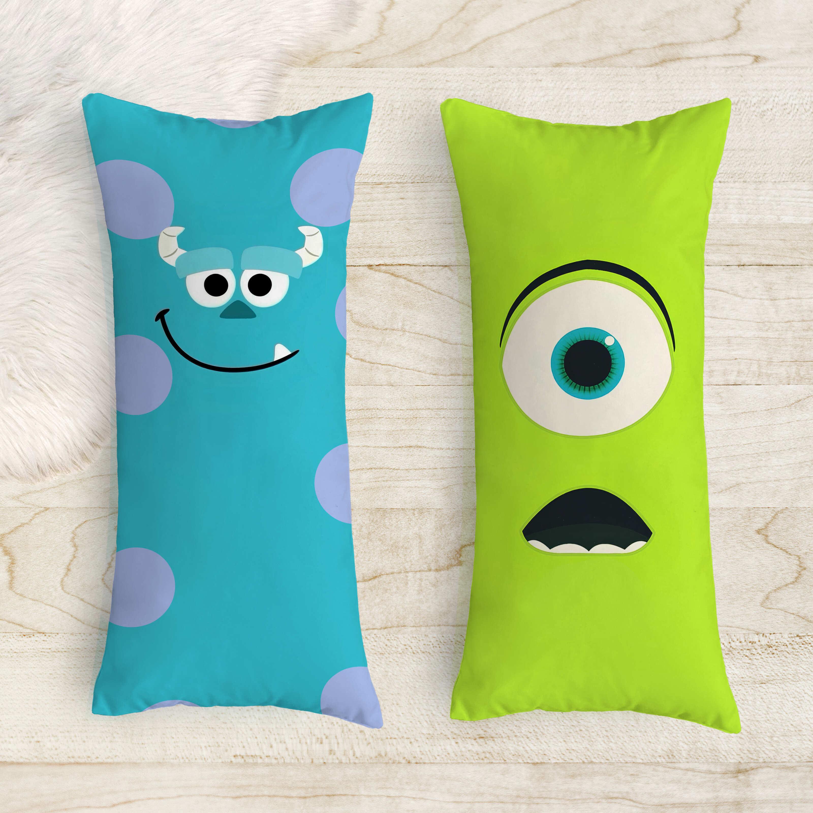 Подушка-обіймашка дакімакура дитяча Саллі і Майк 40х100 см