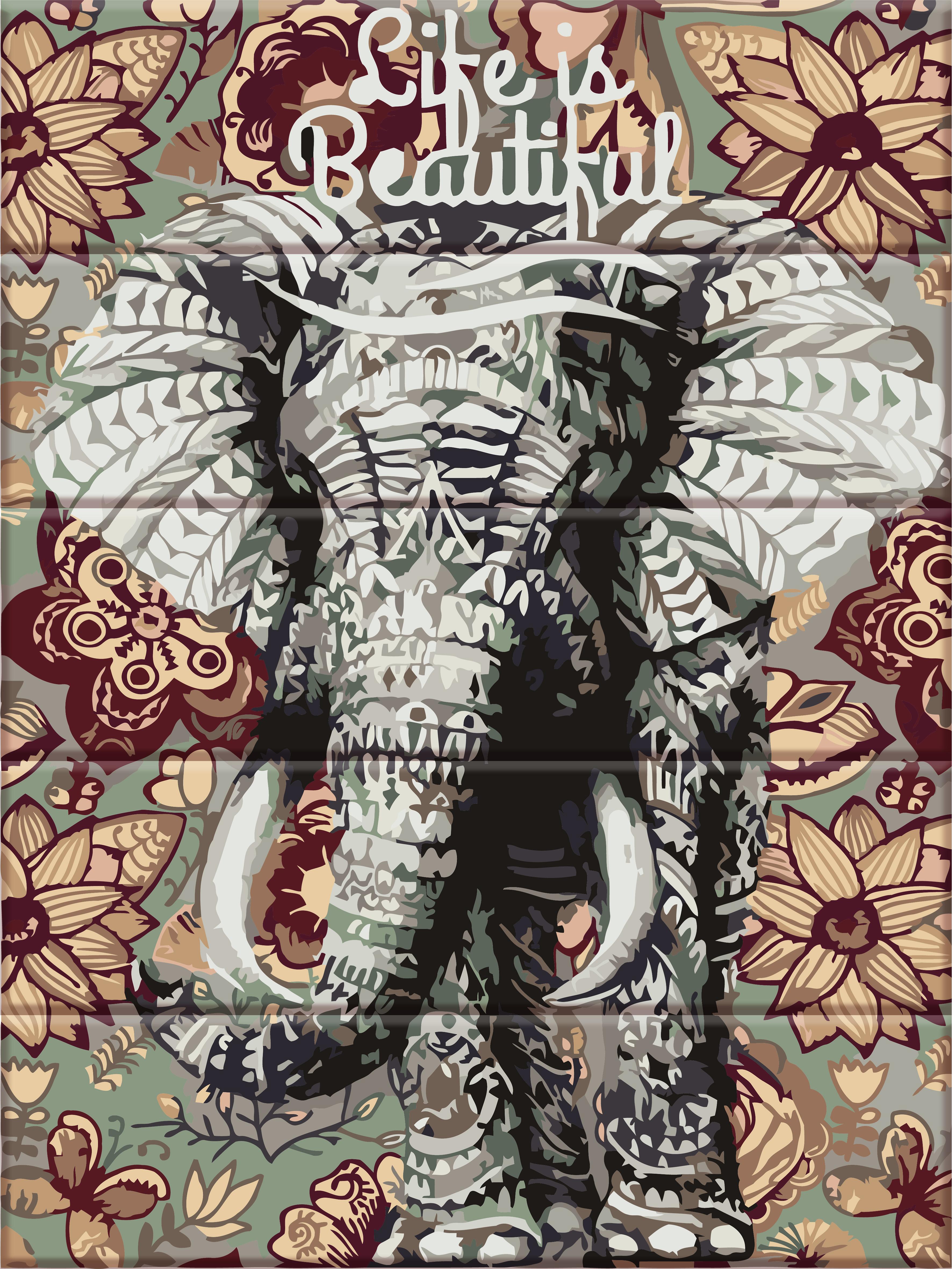 Картина по номерам ArtStory Жизнь прекрасна 30x40 см (ASW061)