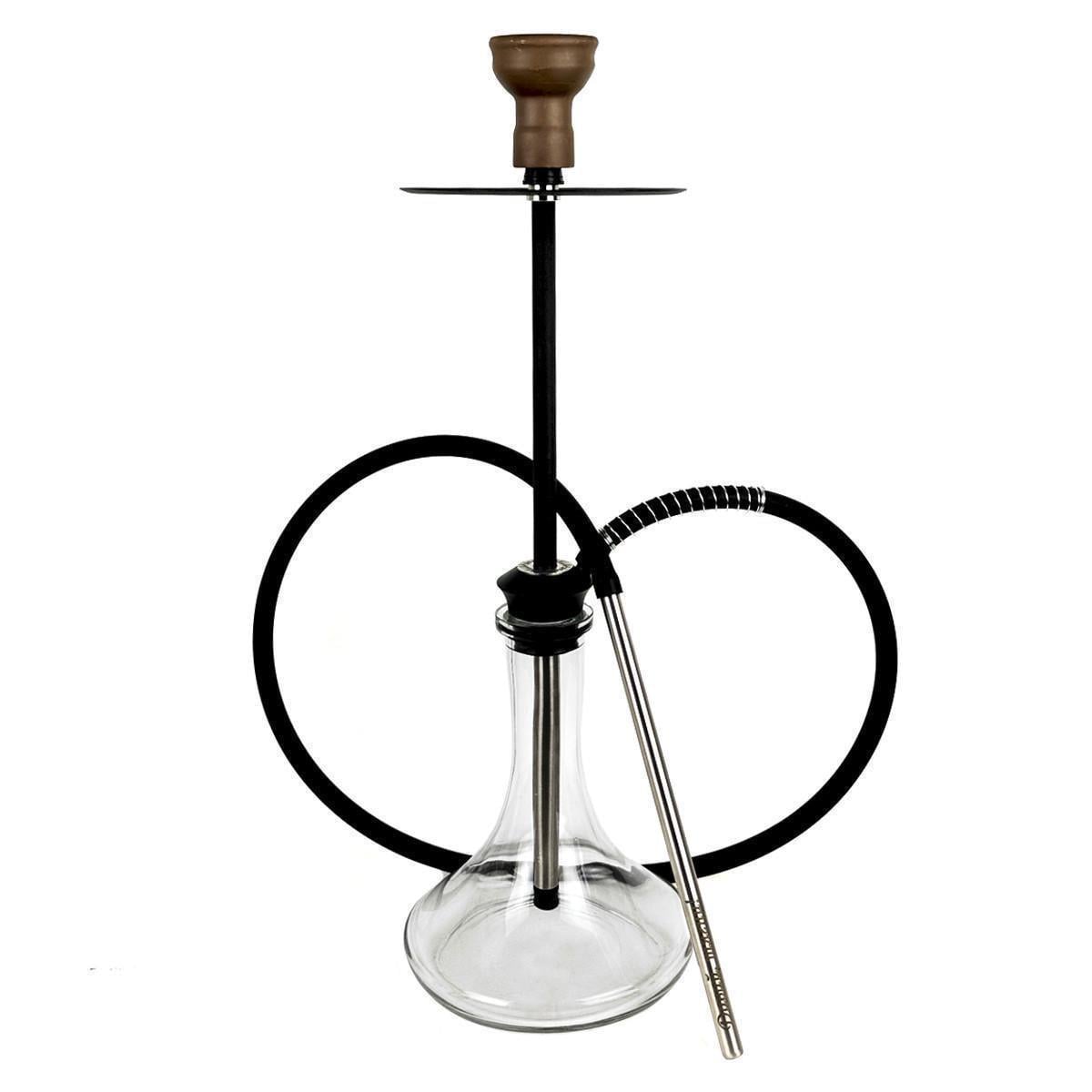 Кальян Tiaga Hookah Classic Black Craft Clear