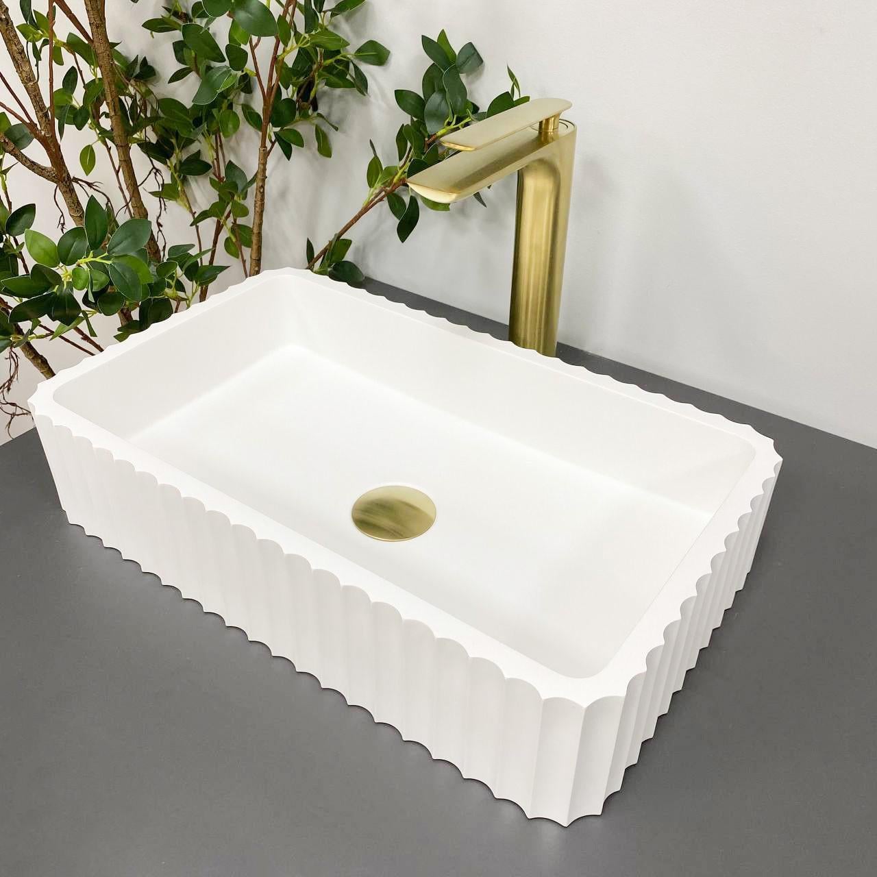 Умивальник накладний VBI FLORENTIA White Matt (2808389425)