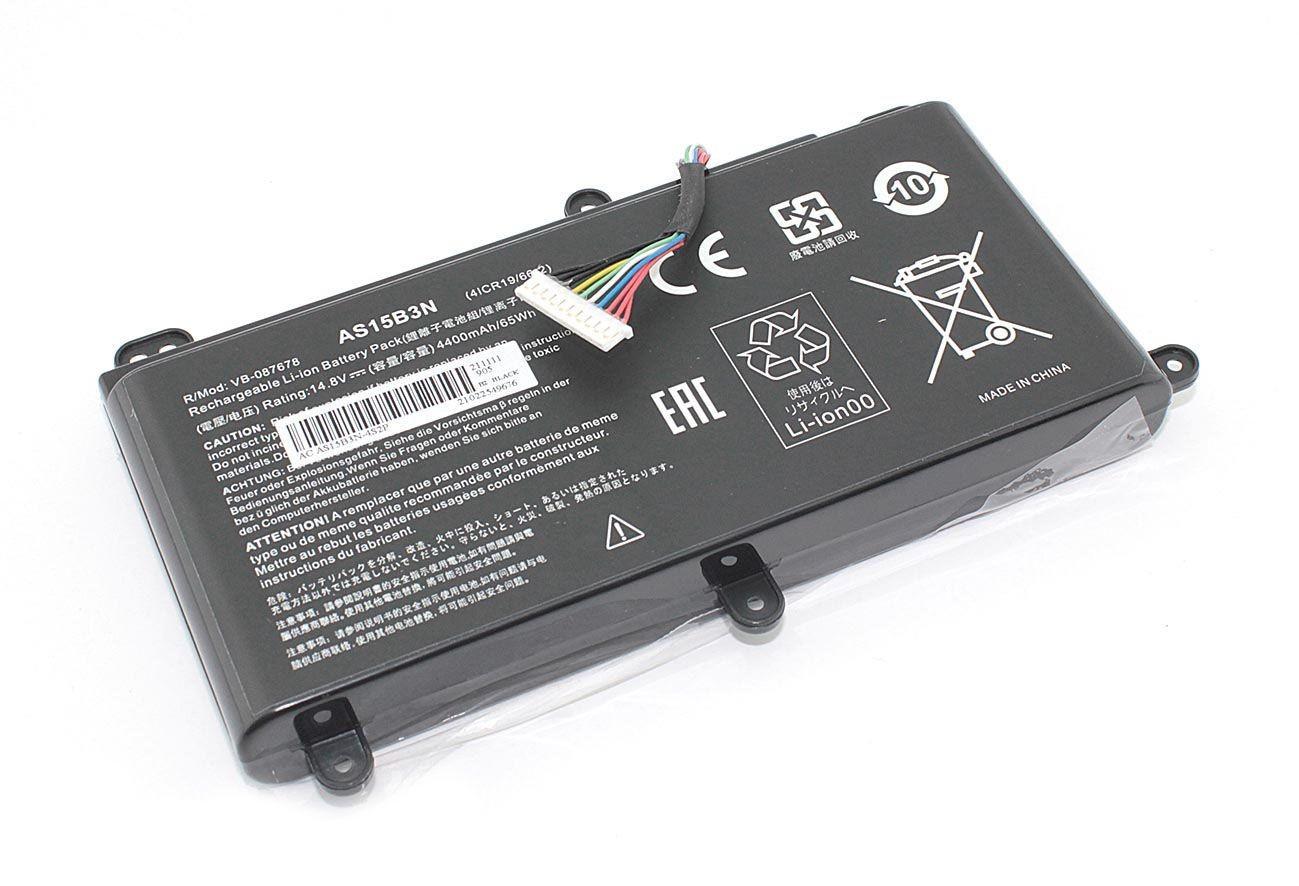 Акумуляторна батарея для ноутбука Acer AS15B3N Predator 17 G9-791 14,8V 4400 mAh (col79011063)