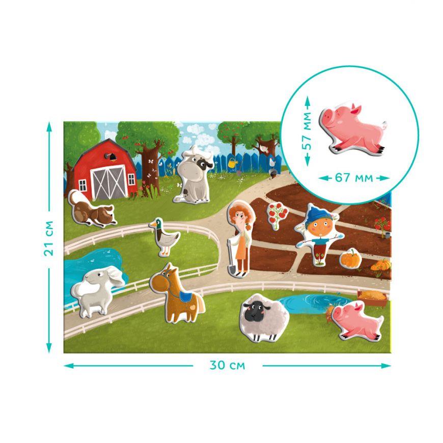Гра магнітна розвиваюча DoDo Ферма 200206 (RLT22918) - фото 4