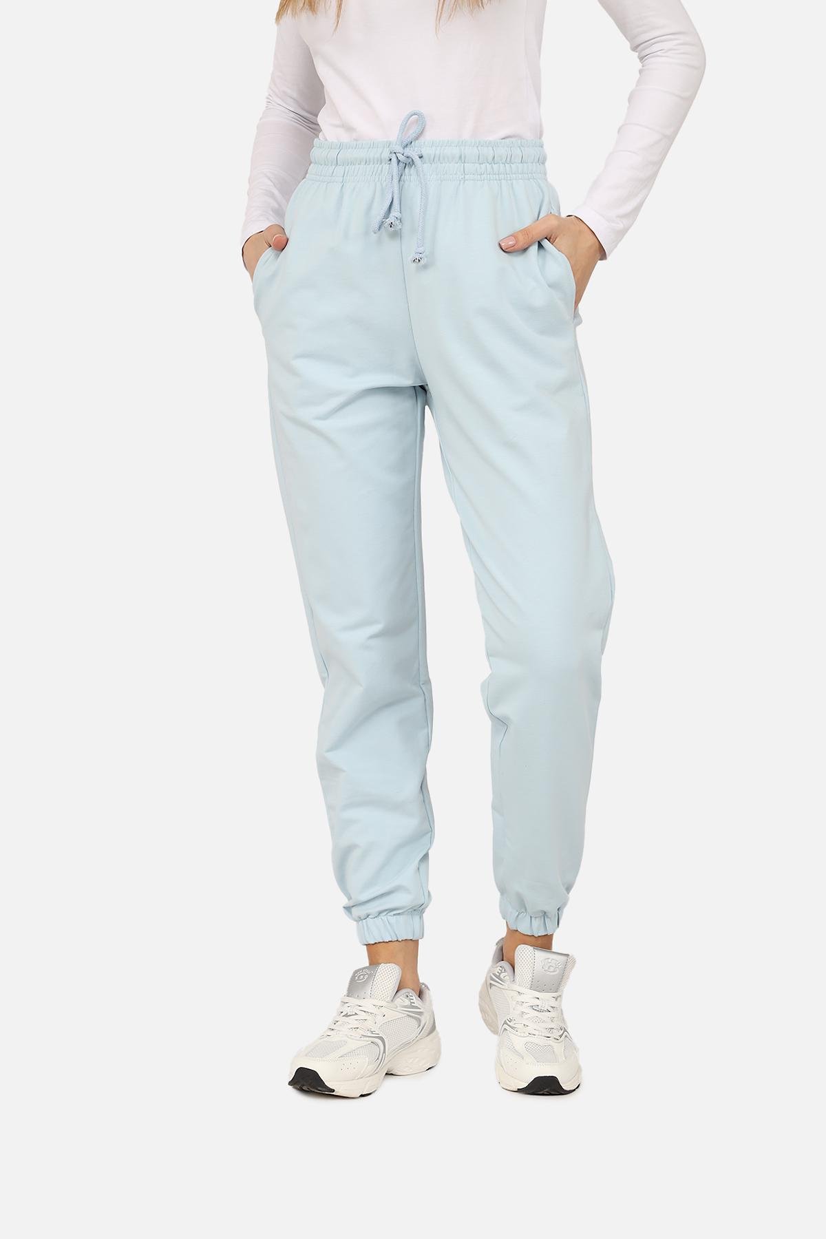 Брюки спортивные женские ЦБ-00266273 р. 46 Голубой (SKT001035538) Брюки спортивные женские ЦБ-00266273 р. 46 Голубой (SKT001035538)