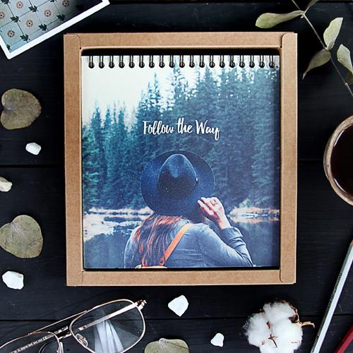 Скетчбук Follow the way 16,7x18 см (BDK_17A059) Скетчбук Follow the way 16,7x18 см (BDK_17A059)