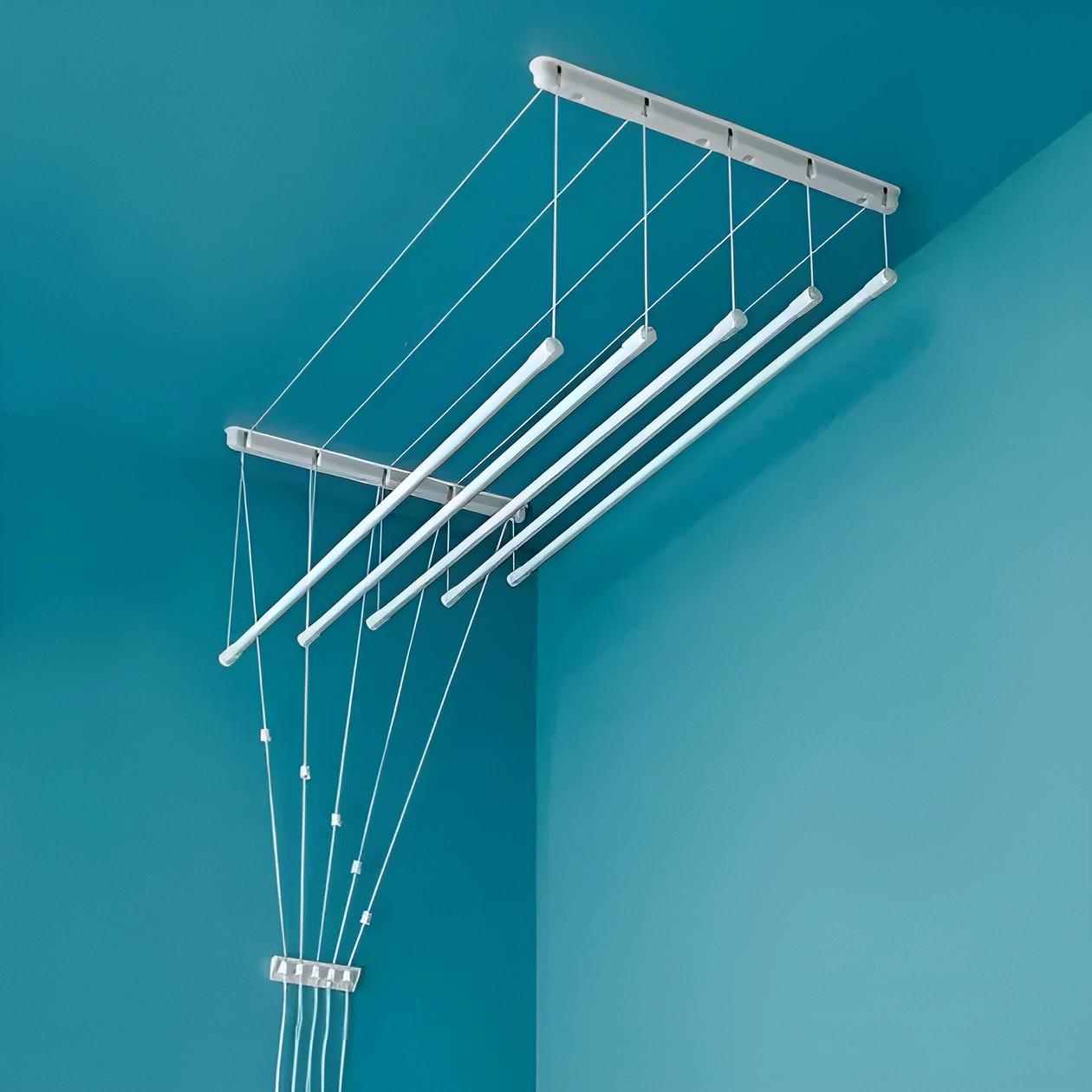 Сушка потолочная для белья Comfort 5 стержней 2 м - фото 2