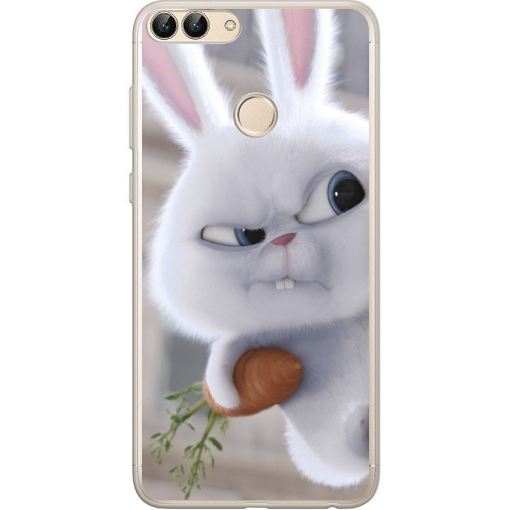 Чехол Boxface Huawei P Smart Rabbit Snowball Прозрачный силикон (32669-up1116-32669)