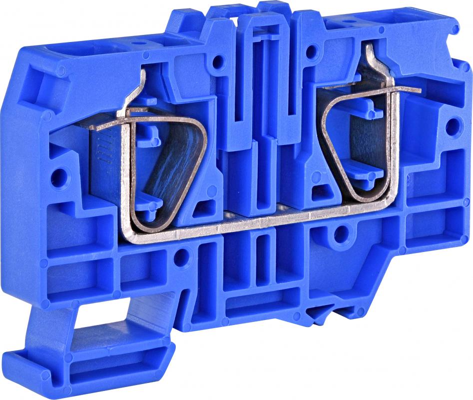 Клемма пружинная наборная ETI ESP-HMM.16B 76А 16 мм2 х 80х12х56 мм Синий (3903171)