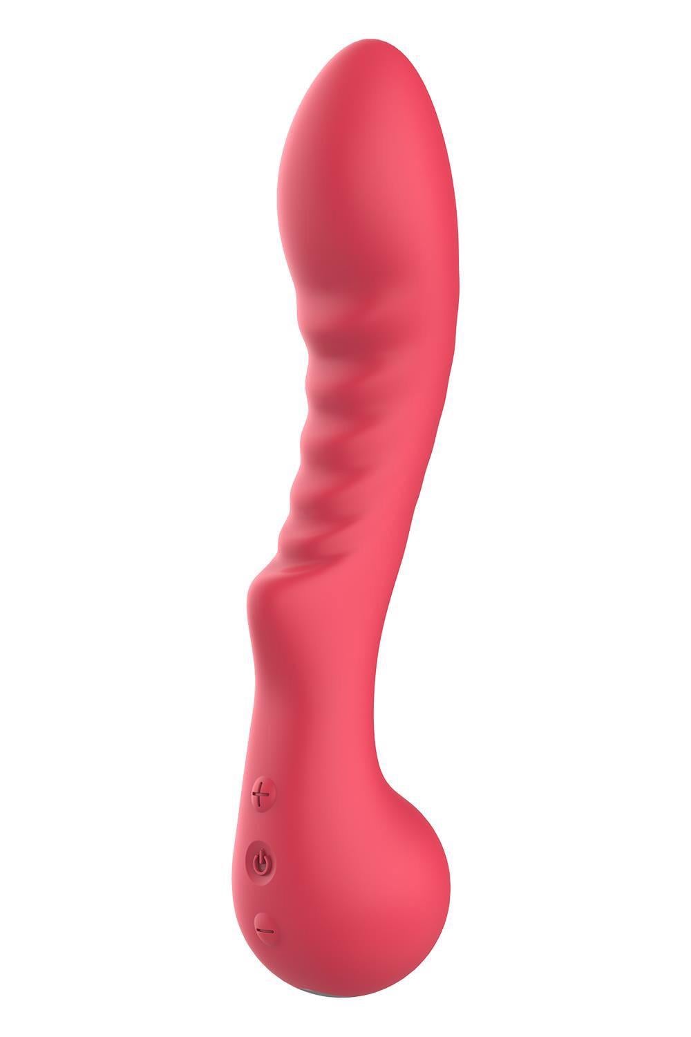 Рельефный вибратор для точки G Dream Toys Amour Aimee Красный (DT22165)