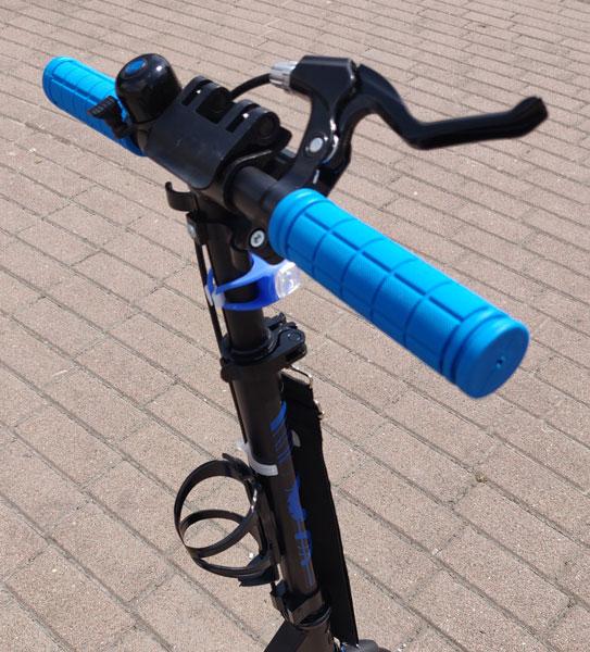 Самокат Maraton RIDER 2021 с фонариком Синий - фото 3 Самокат Maraton RIDER 2021 с фонариком Синий - фото 3