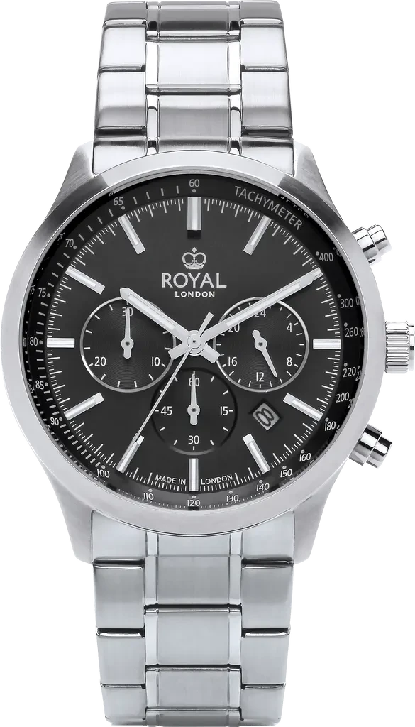 Наручные часы мужские Royal London 41454-05 со стальным корпусом WR 100 м Черный (3145639440) Наручные часы мужские Royal London 41454-05 со стальным корпусом WR 100 м Черный (3145639440)