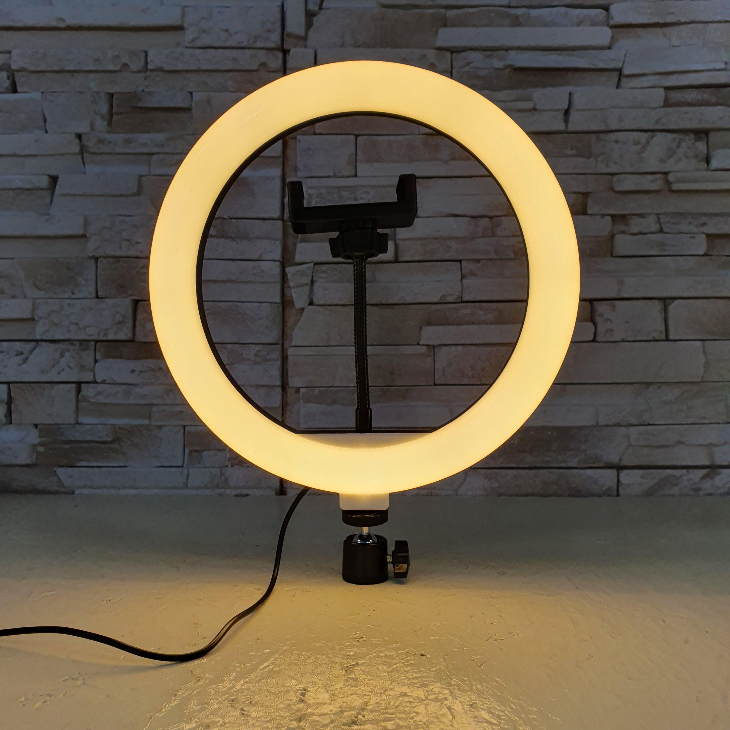 Кольцевая лампа Ring Fill Light QX-260T LED USB 5V со штативом 26 см (LRFL-26T) - фото 5 Кольцевая лампа Ring Fill Light QX-260T LED USB 5V со штативом 26 см (LRFL-26T) - фото 5