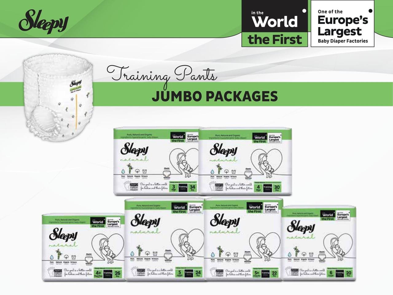 Подгузники детские Sleepy Natural XXL 7 16 шт. 7-14 кг - фото 8
