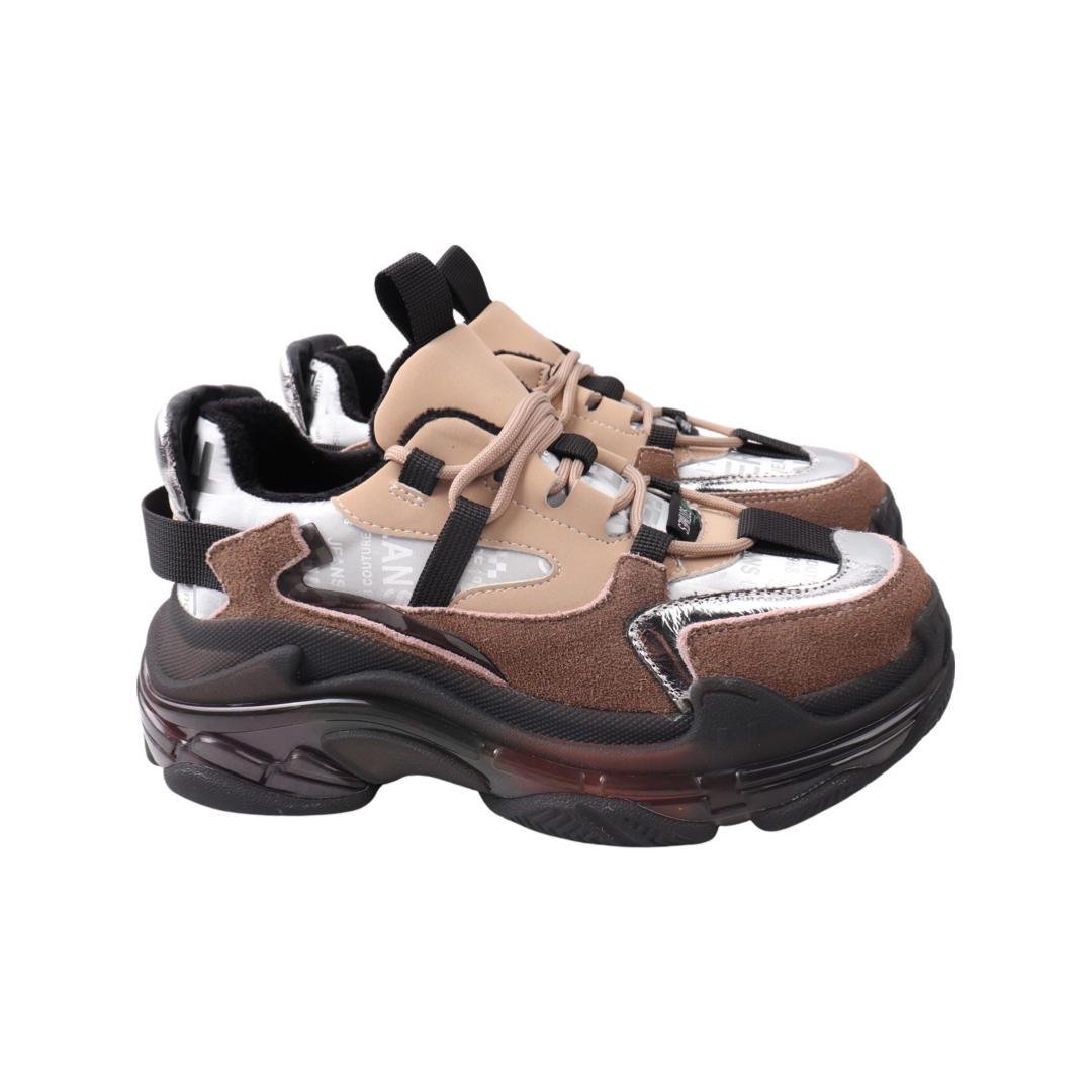 Кроссовки женские Li Fexpert из замши р. 37 Капучино (754-21DKH)