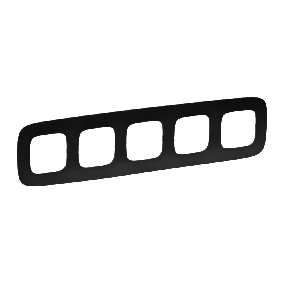 Рамка Legrand Valena Allure 5-постовая Черный (754405)