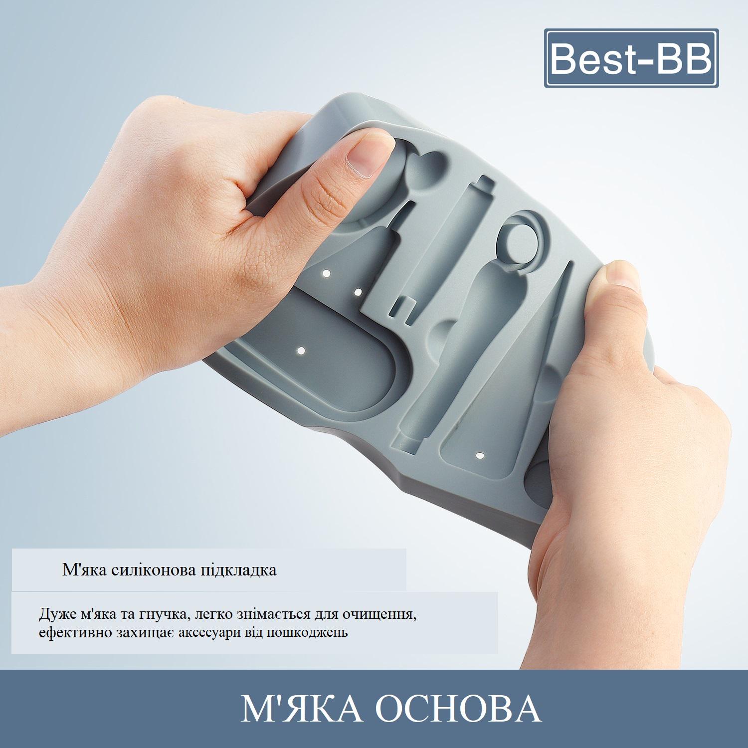 Набір по догляду за новонародженим Best-BB 6 пр. Сірий - фото 12