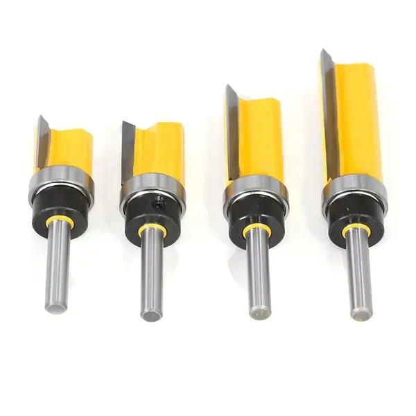 Фрезы обрезные с верхним подшипником по дереву 4 шт. (AN00463) - фото 2 Фрезы обрезные с верхним подшипником по дереву 4 шт. (AN00463) - фото 2