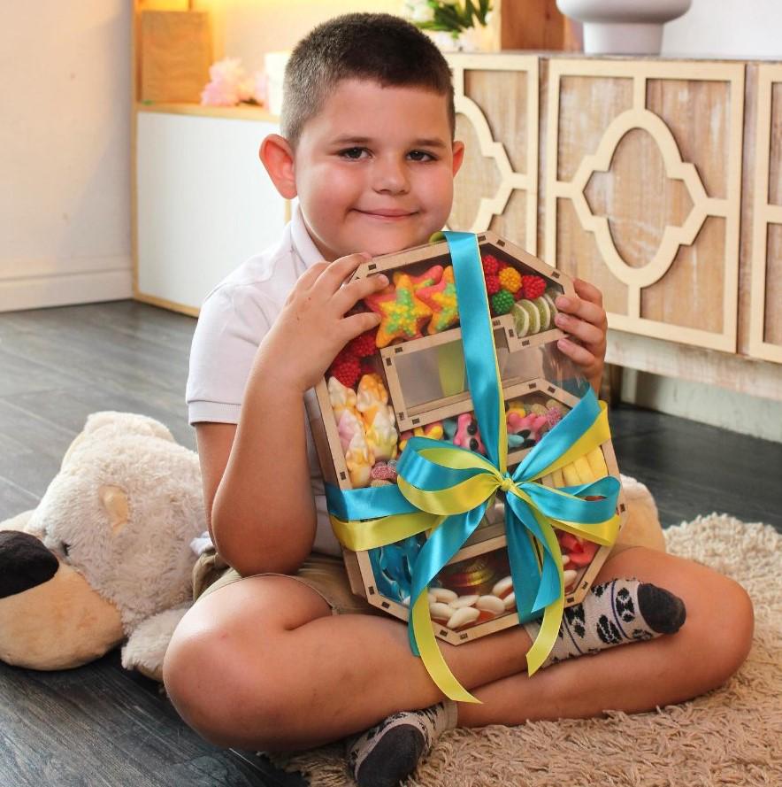 Подарунковий бокс солодкий Цифра 6 з желе (2509699299) - фото 5 Подарунковий бокс солодкий Цифра 6 з желе (2509699299) - фото 5