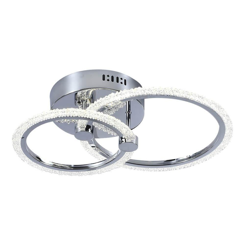 Люстра светодиодная Sirius LI8878/2C CR 64 W акриловая