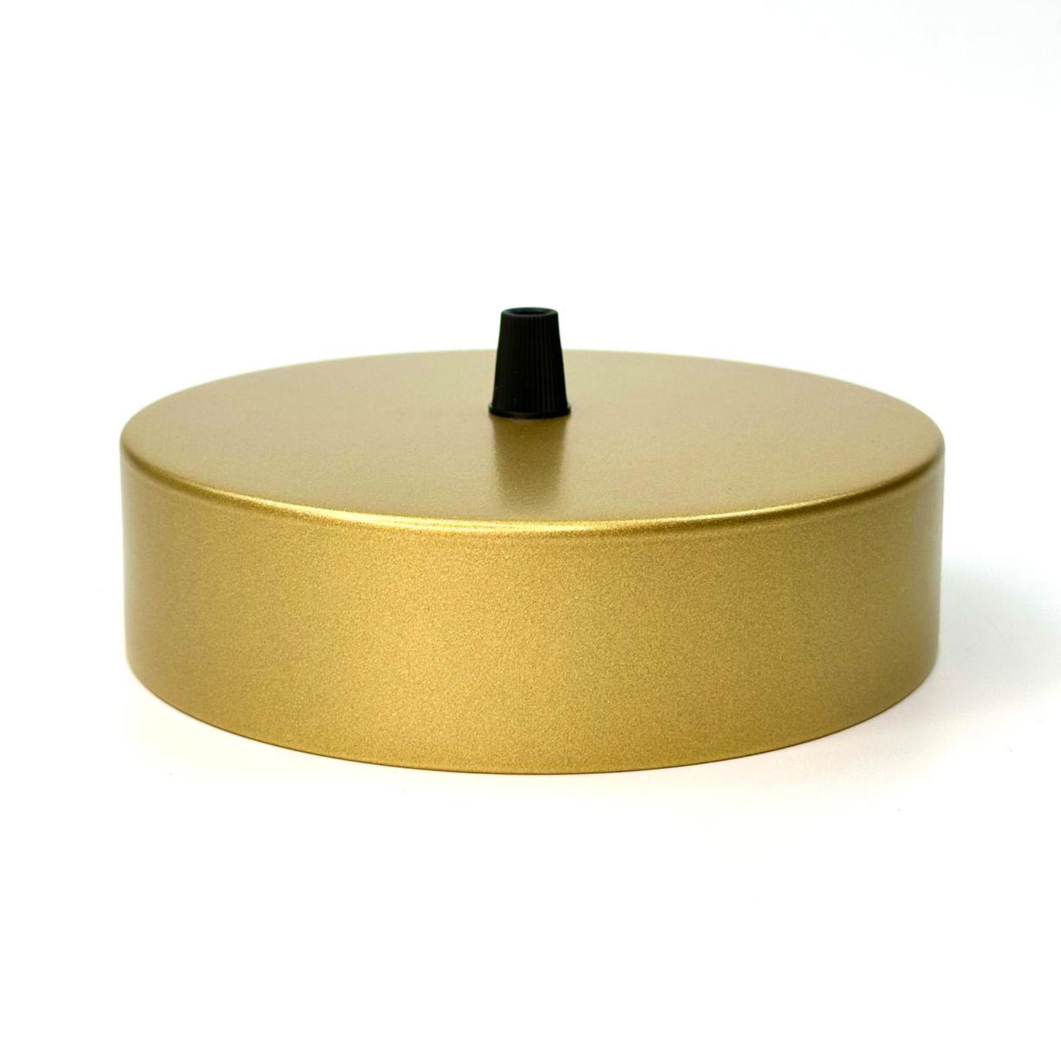 Розетка потолочная d 150х40 мм под драйвер Золото (52048) - фото 5 Розетка потолочная d 150х40 мм под драйвер Золото (52048) - фото 5