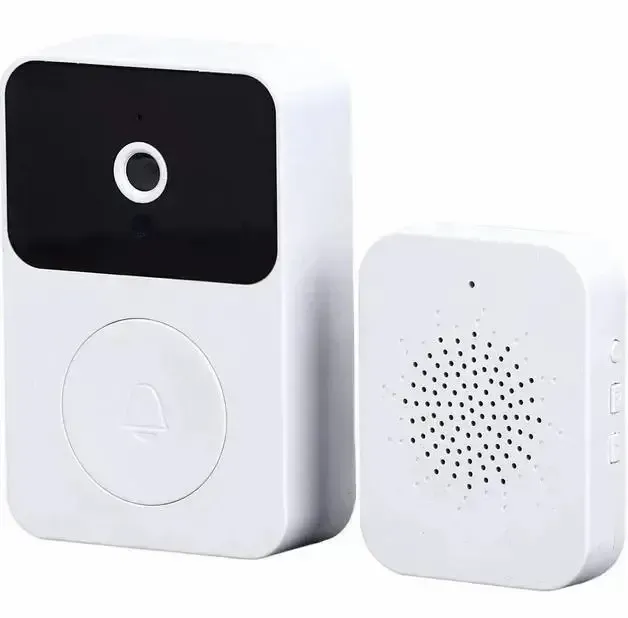 Видеозвонок с камерой Doorbell видеозаписью и датчиком движения с Wi-Fi (X9)