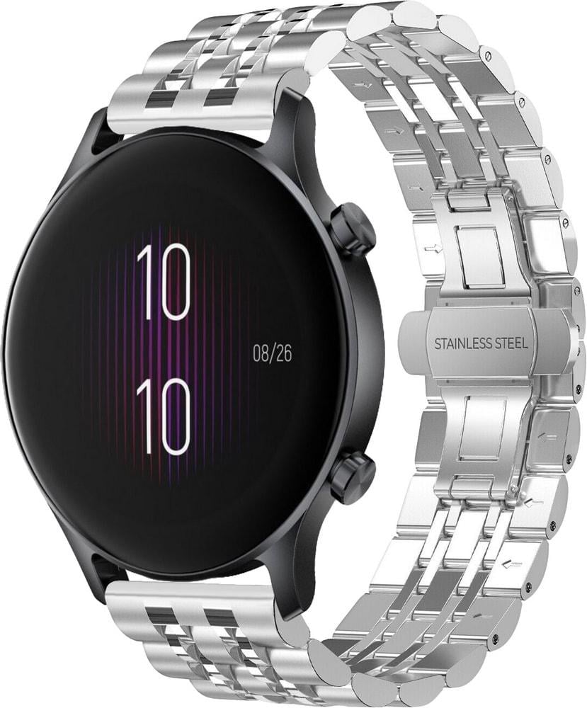 Браслет металлический Spinye для Haylou LS04 (RS3) Silver (28963-59)