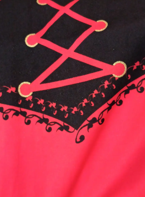 Платье на Хэллоуин Невеста Дьявола женское S Красно-черный (521993) - фото 4 Платье на Хэллоуин Невеста Дьявола женское S Красно-черный (521993) - фото 4