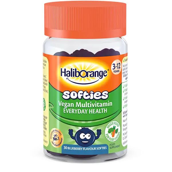 Витаминно-минеральный комплекс для детей Haliborange Kids Vegan Multivitamin Blueberries 30 gummies (000020722)