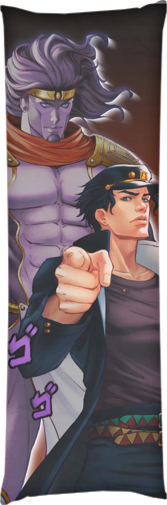 Подушка дакимакура Jotaro Kujo 2 60x180 см (14094346)