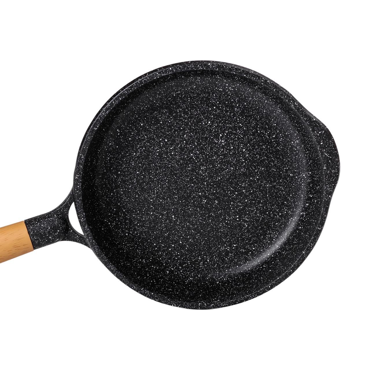 Сковорода алюминиевая MGC с антипригарным покрытием 24 см Черный - фото 2 Сковорода алюминиевая MGC с антипригарным покрытием 24 см Черный - фото 2