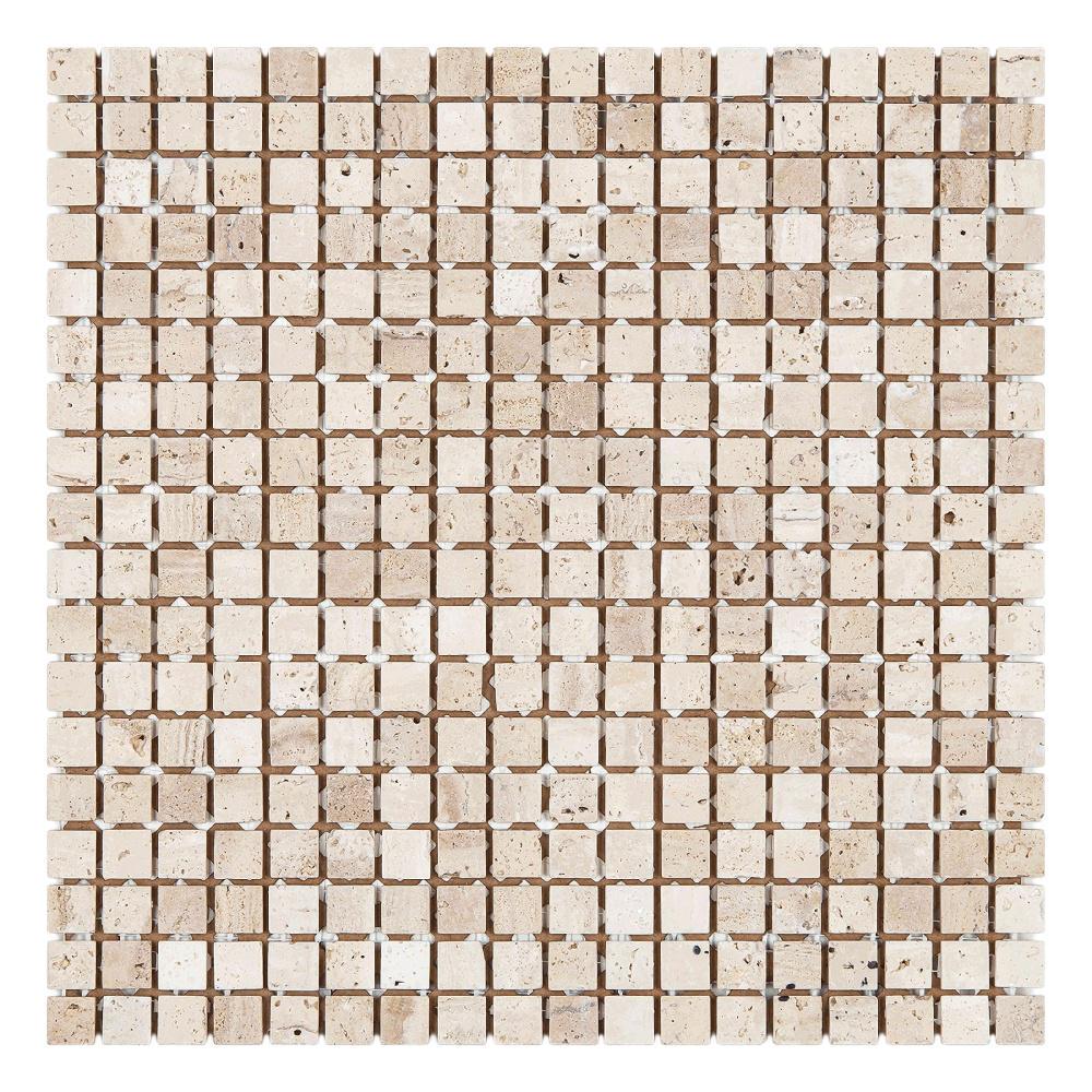 Мозаика Mozaico De Lux K-MOS CBMS2282M Travertine (000909)