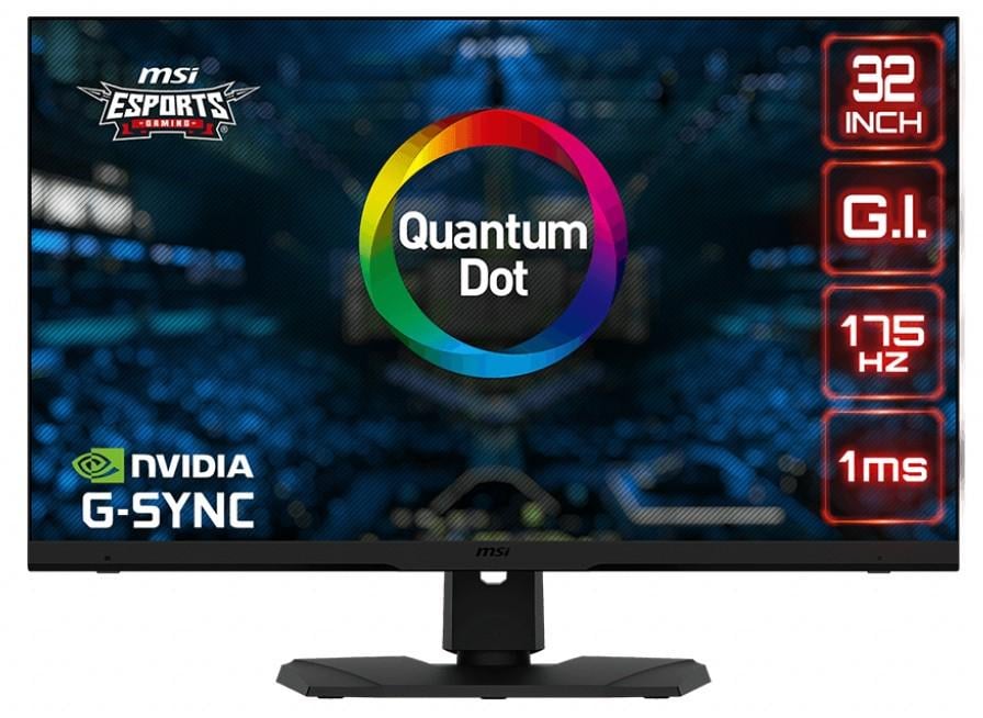 Монітор ігровий з HDR MSI Optix MPG321QRF QD 32" (4719072794521)