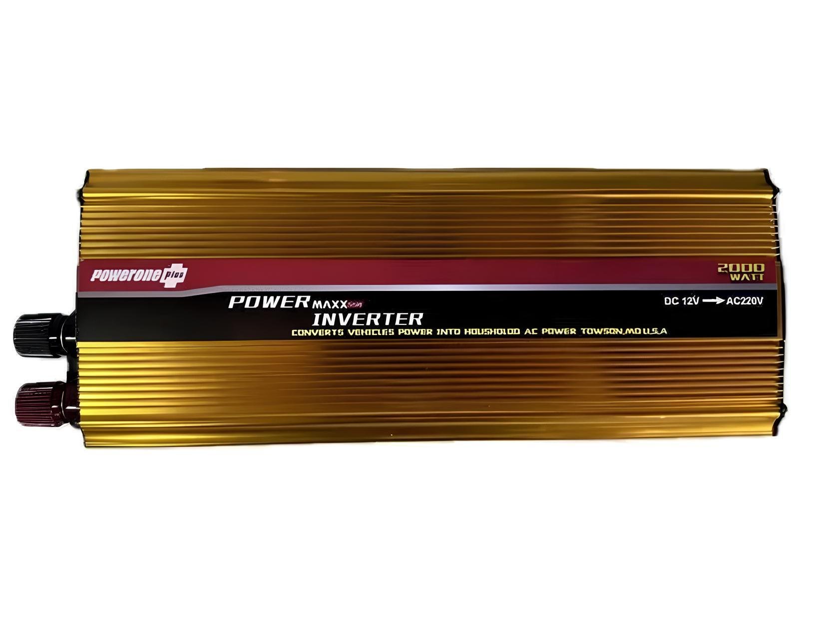 Преобразователь напряжения автомобильный Power One Plus 2000W 12V/220V с LCD экраном (2104618785) - фото 11