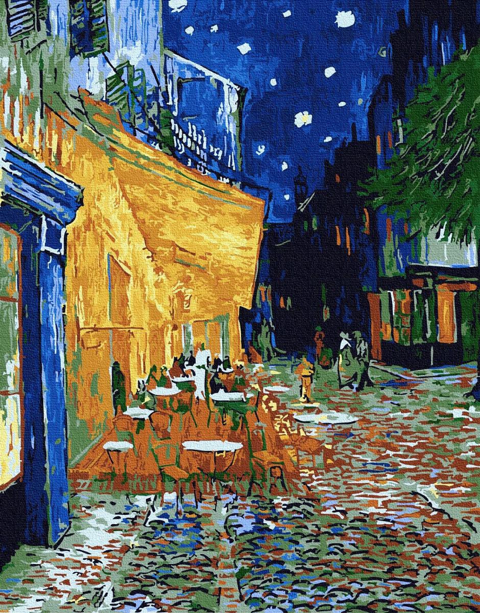 Картина за номерами Brushme Нічна кава Ван Гог 40х50 см (BK-GX21888) Картина за номерами Brushme Нічна кава Ван Гог 40х50 см (BK-GX21888)