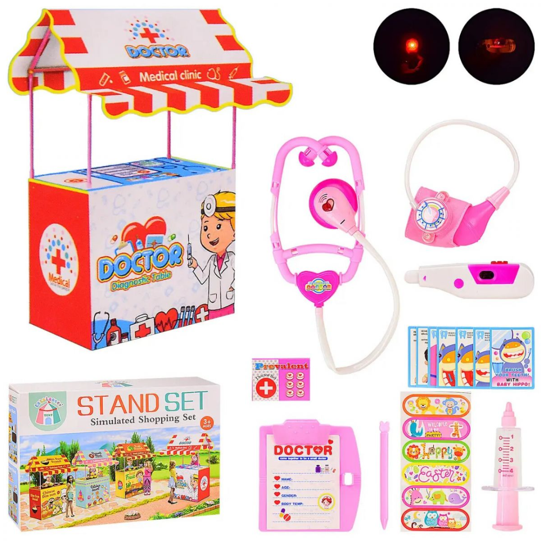 Детский игровой набор врача Приемная врача с палаткой и медицинскими инструментами (23985579) Детский игровой набор врача Приемная врача с палаткой и медицинскими инструментами (23985579)