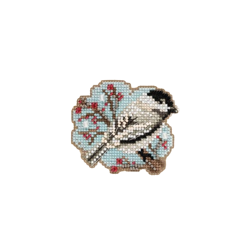 Набор для вышивания крестиком Mill Hill MH181831 Little Chickadee (44860)