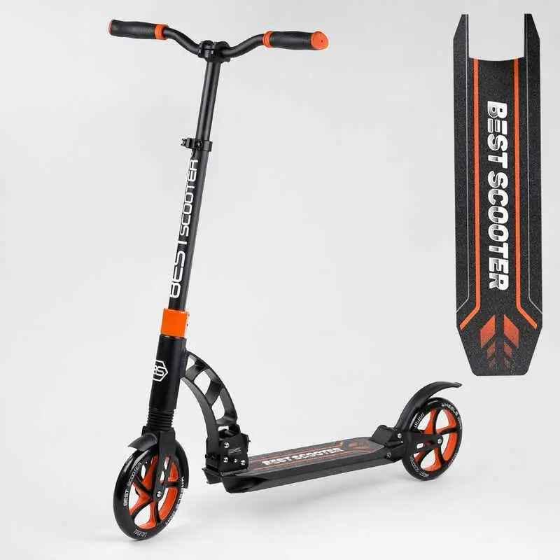 Самокат двухколесный Best Scooter 23023 колеса PU 200 мм до 100 кг - фото 3