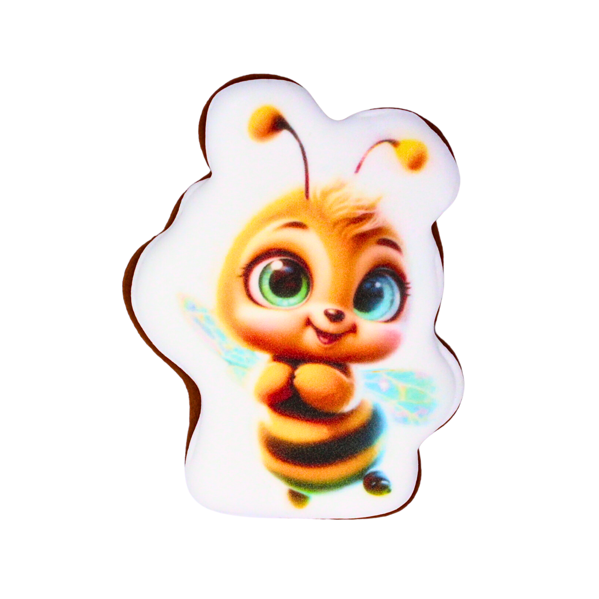 Пряник с принтом Крафт Печиво Пчелка 45 г