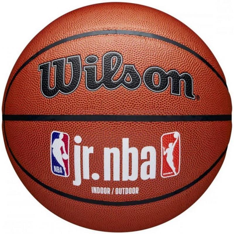 Баскетбольный мяч Wilson JR NBA FAM LOGO INDOOR OUTDOOR size 5 (WZ2009801XB5)